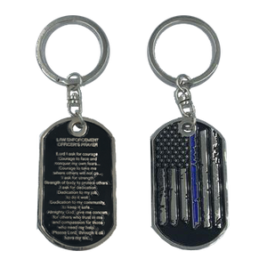 Keychain Police Officer