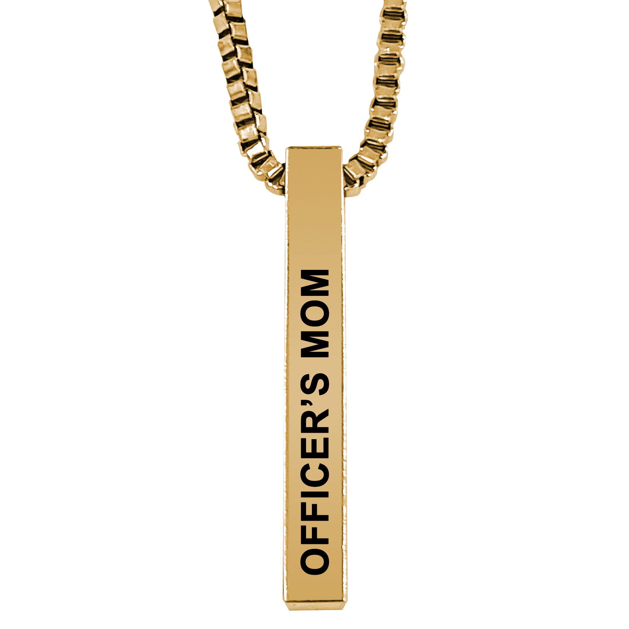 Pillar Bar Necklace with Diamond - 18k Gold Vermeil | Bar necklace,  Engraved bar necklace, Gold name necklace