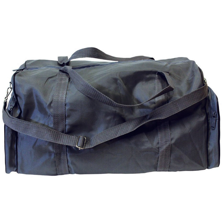 23 X 10 X 11 Gray Duffle Bag With Adjustable And Removable Shoulder Strap  - GB-TB425GREY