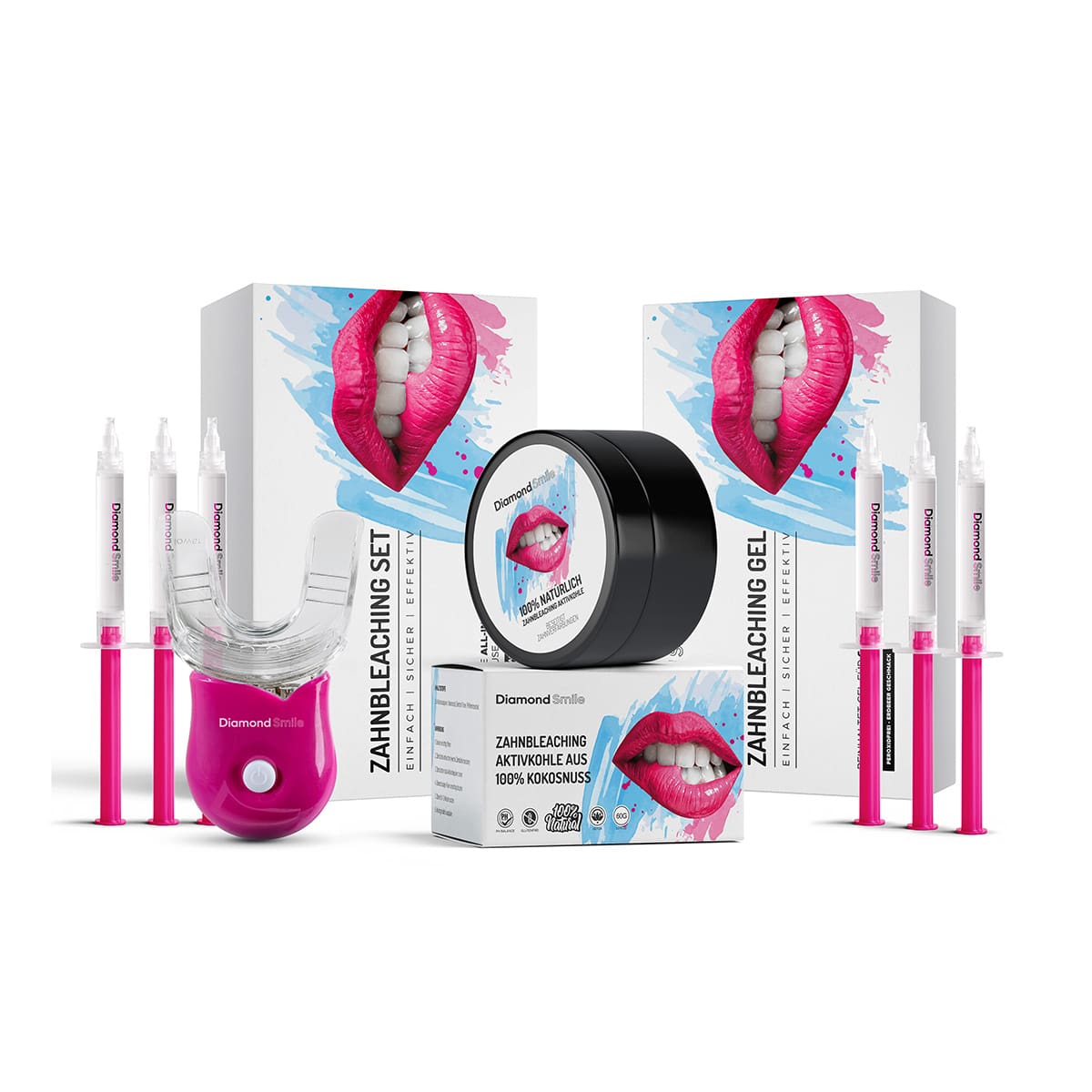 und Mond günstig Kaufen-Intensiv Zahnbleaching Kur. Intensiv Zahnbleaching Kur <![CDATA[Das DiamondSmile® Bleaching Set ist ein professionelles All-in-One Zahnbleaching, dass von Zahnärzten und Ingenieuren entwickelt wurde. Das System beinhaltet das weltweit fortschrittlichste