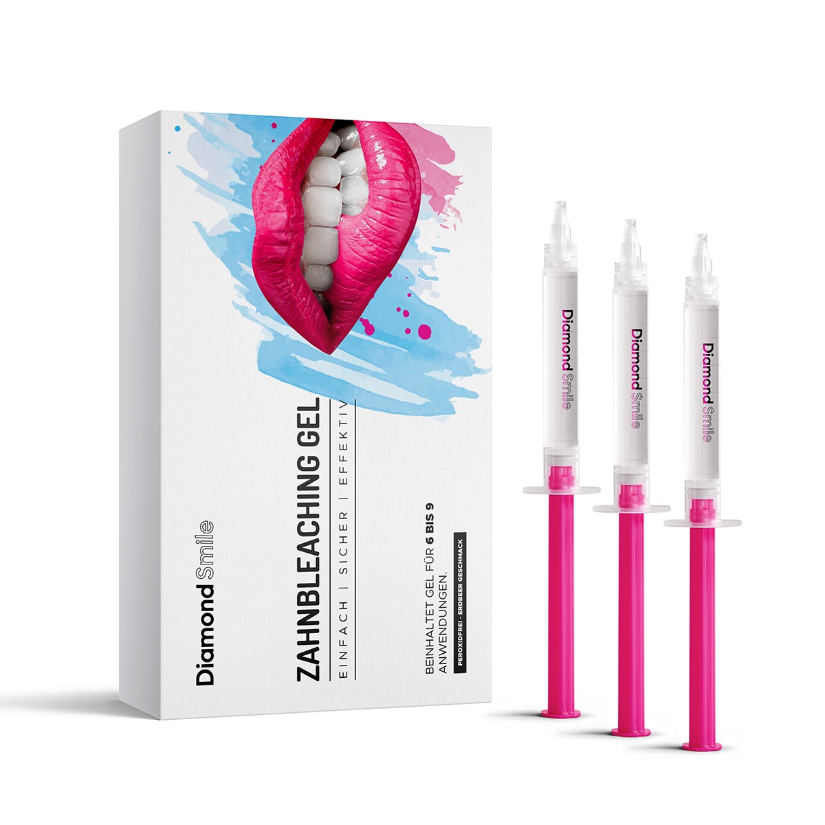 Pasta Smile günstig Kaufen-Zahnbleaching Gel. Zahnbleaching Gel <![CDATA[Das beliebte Bleaching Gel von Diamond Smile® hellt die Zähne bis zu 21 Mal stärker auf, als handelsübliche Stripes oder Zahnpasta. Dabei entfernt das Bleaching Gel effektiv und schonend Verfärbungen, die