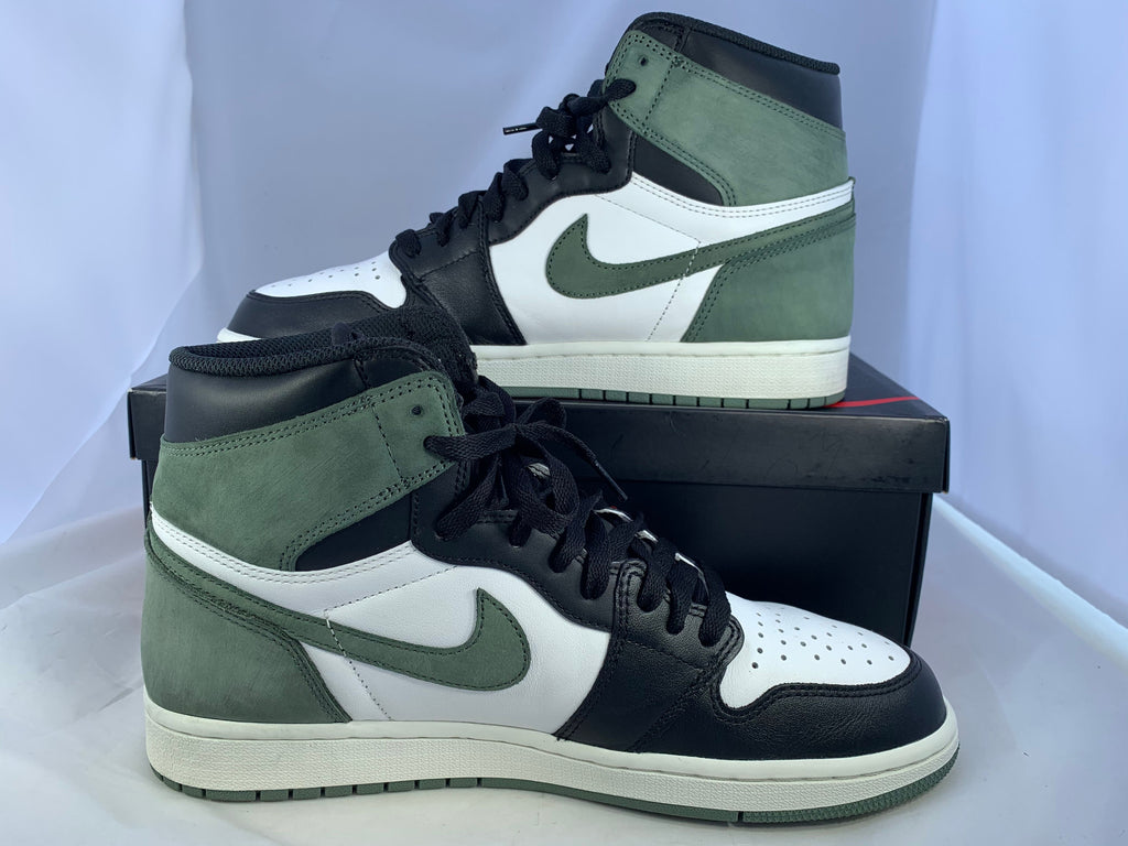 jordan 1 clay green size 10