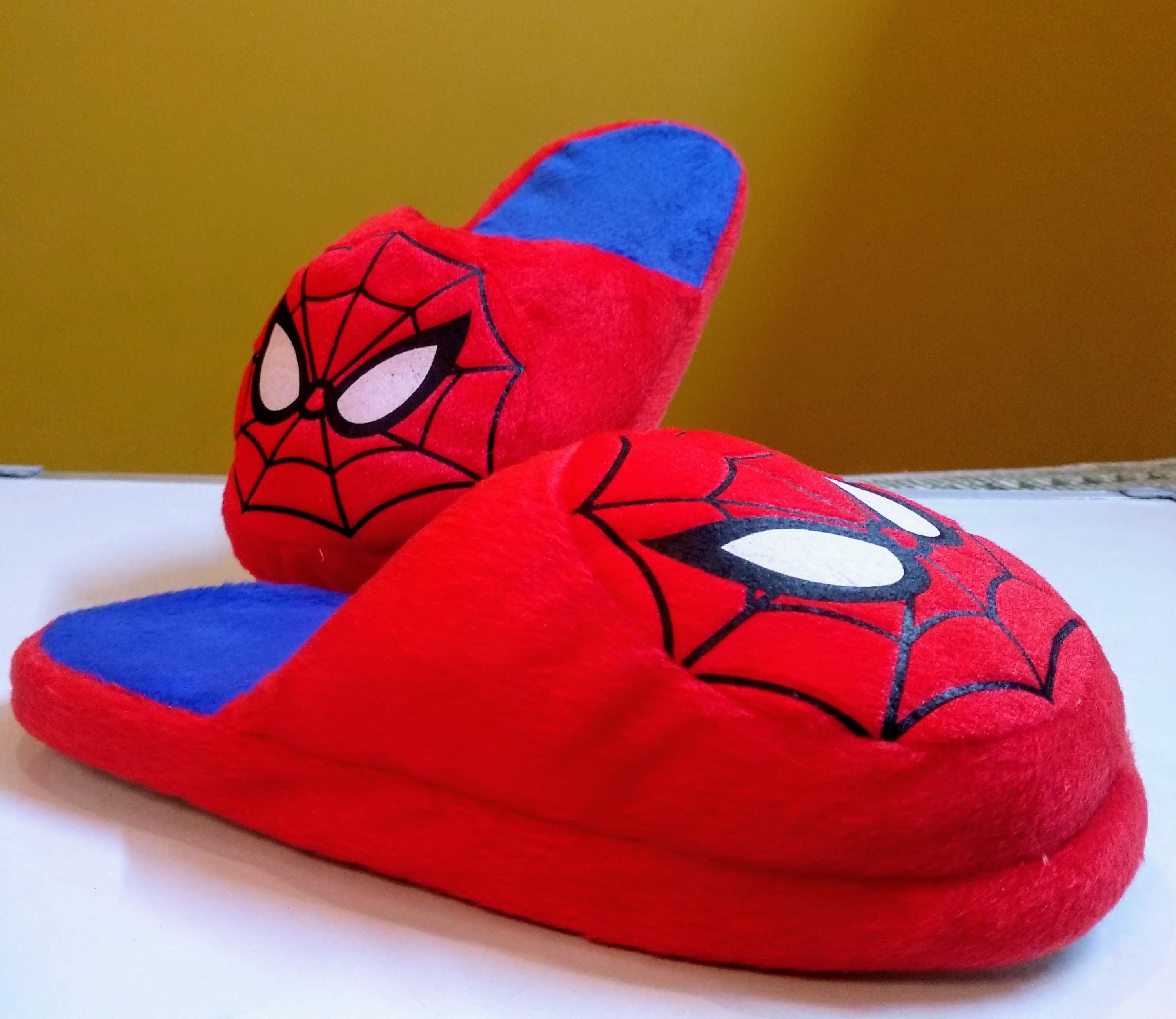 spider man slippers