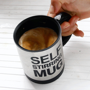 Buy Self Stirring Coffee Mug Online - The ShopCircuit - The ShopCircuit