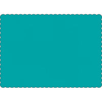 Teal 10 X 14 Placemats Case Of 1000 Medfare