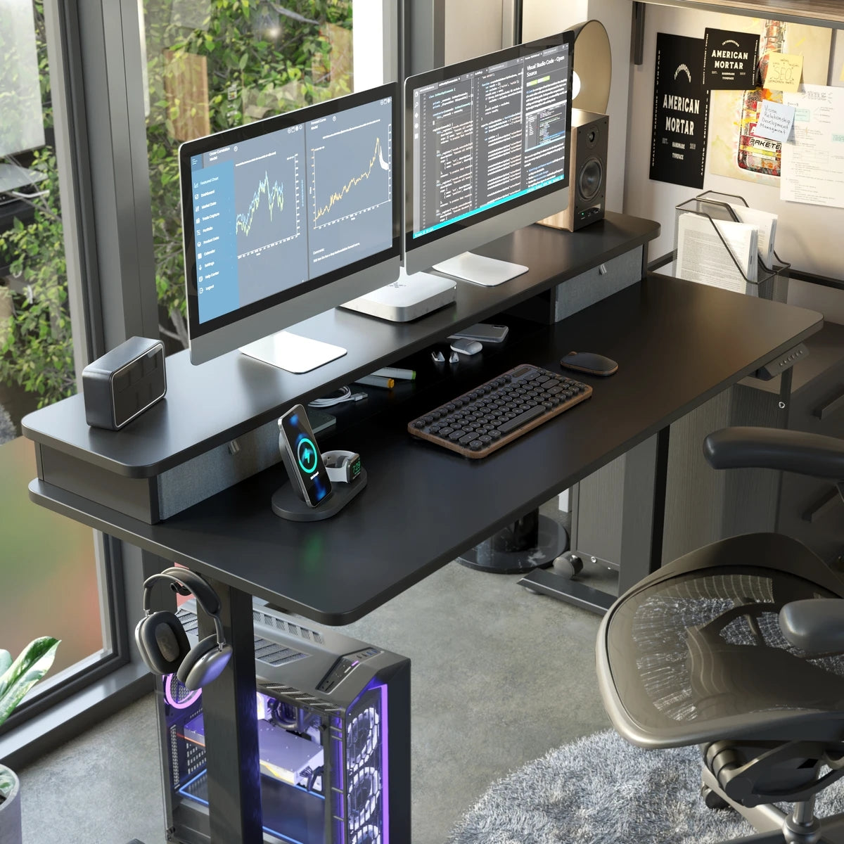 adjustable desks