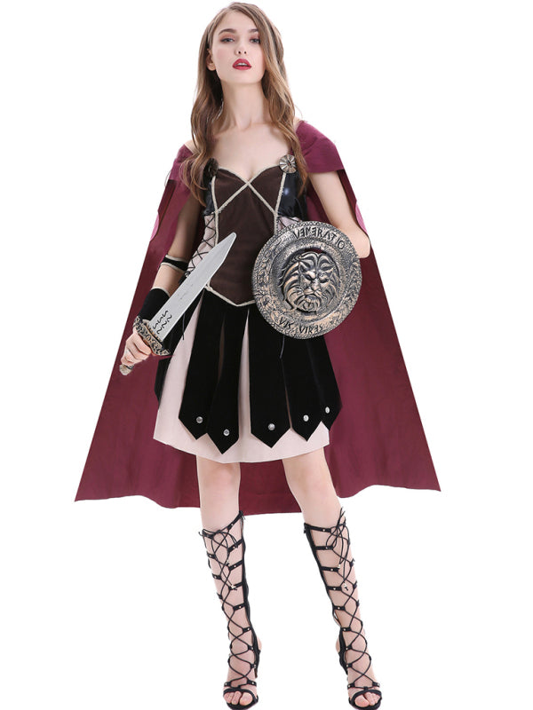 Medieval Roman Spartan Woman Warrior Halloween Costume – Smart Stop Shop