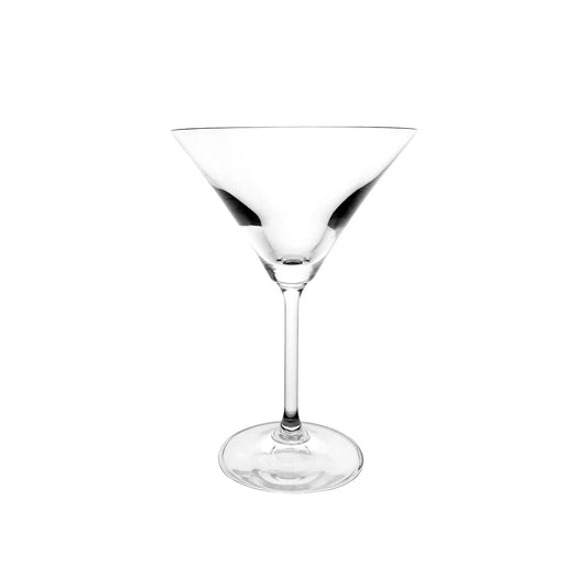 S/4 Hammered Martini Glasses-Clear w/Gold Rim | Global Views - 8.83039