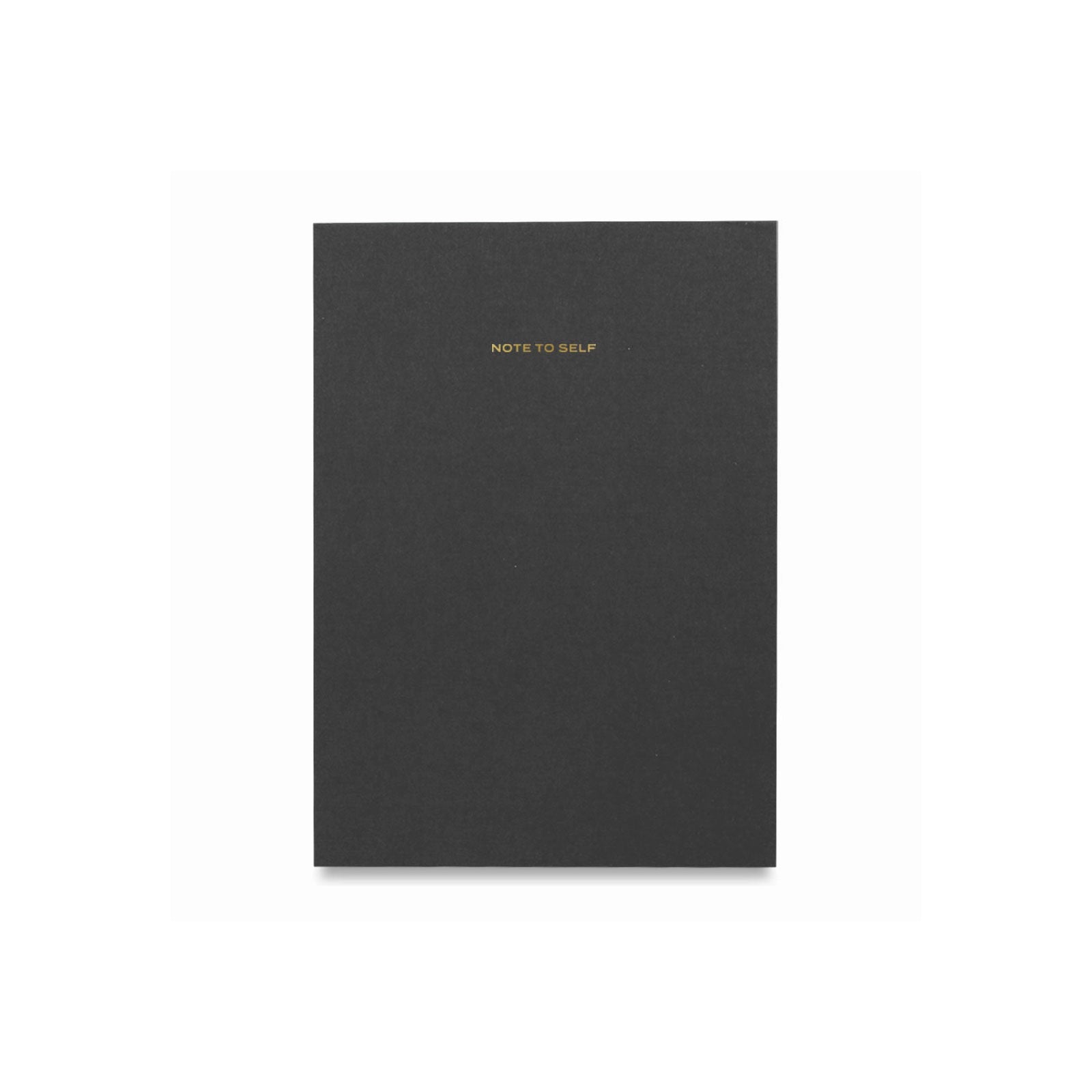 Note To Self Journal in Black