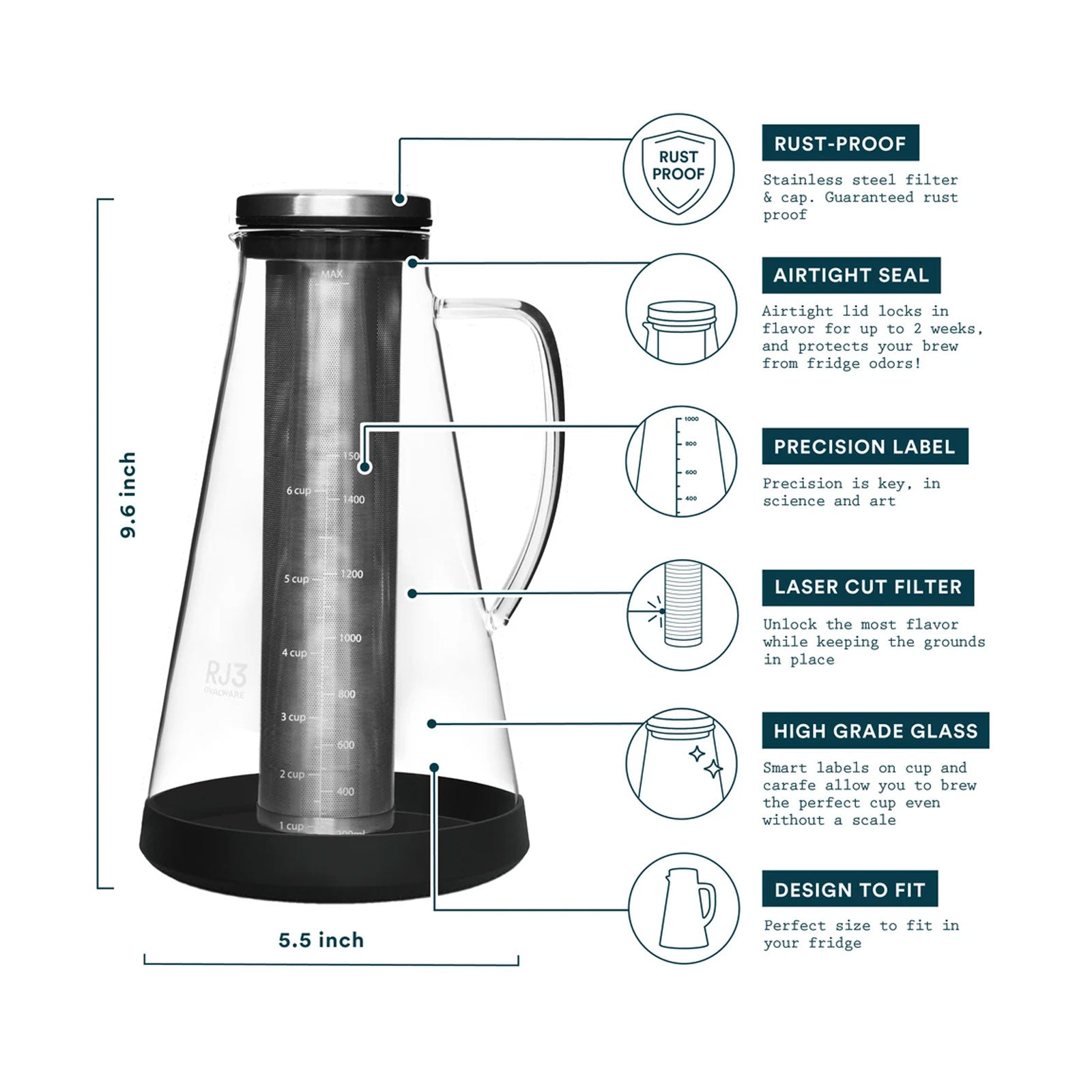 Cold Brew Maker, 1.5L