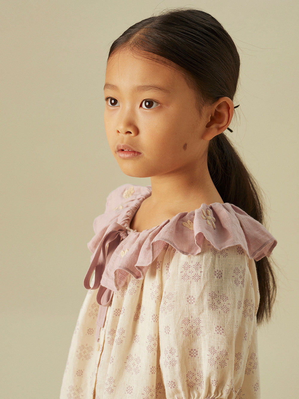 apolina, ss24, spring, summer, embroidered, embroidery, child, children, kids, girls, floral, smocking, dress, pinafore, Stevie, Wendy, dora