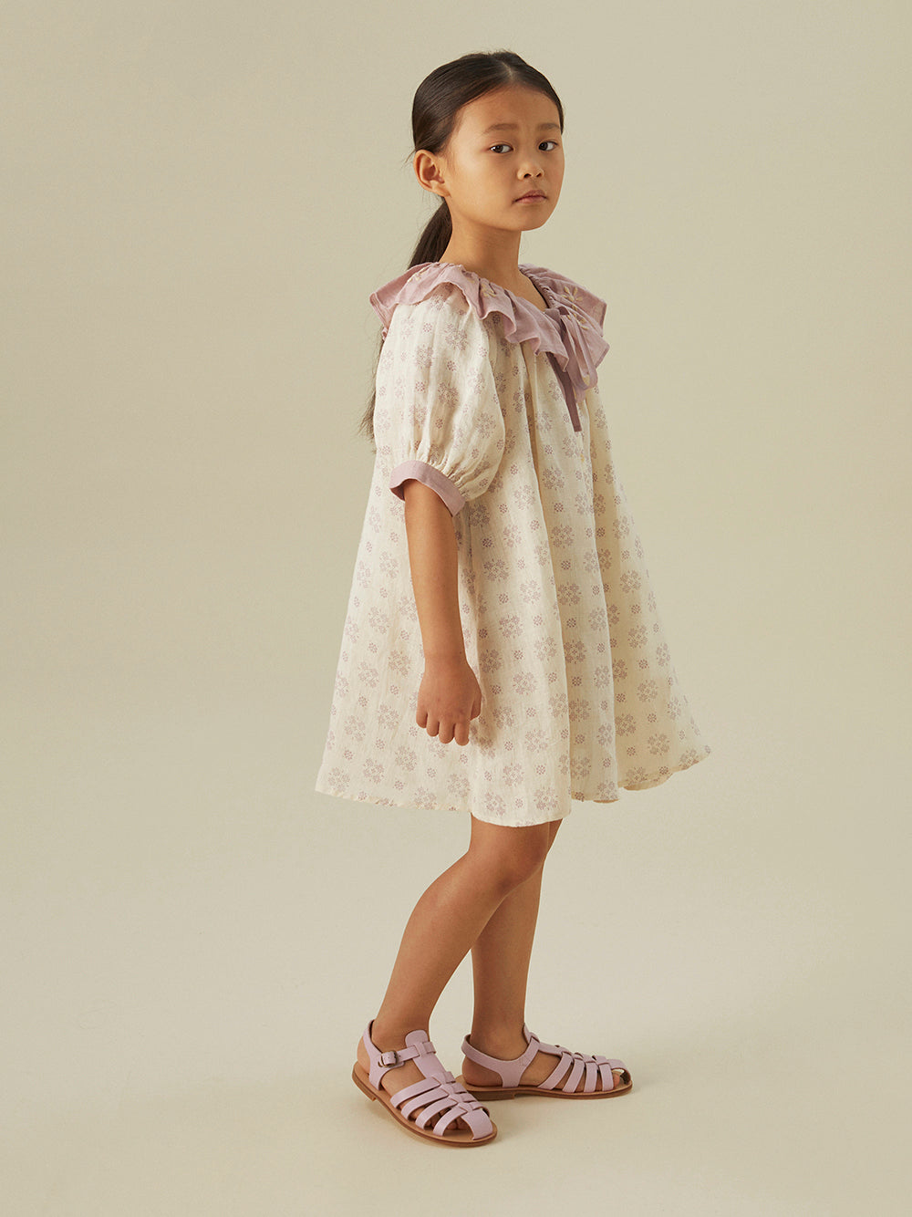 apolina, ss24, spring, summer, embroidered, embroidery, child, children, kids, girls, floral, smocking, dress, pinafore, Stevie, Wendy, dora