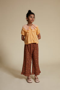 Cotton woven embroidered bloomer vintage inspired child. – Apolina