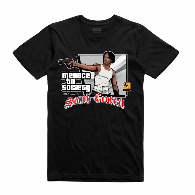 Menace Black T-Shirt (GTA Collection) – streetwearondemand