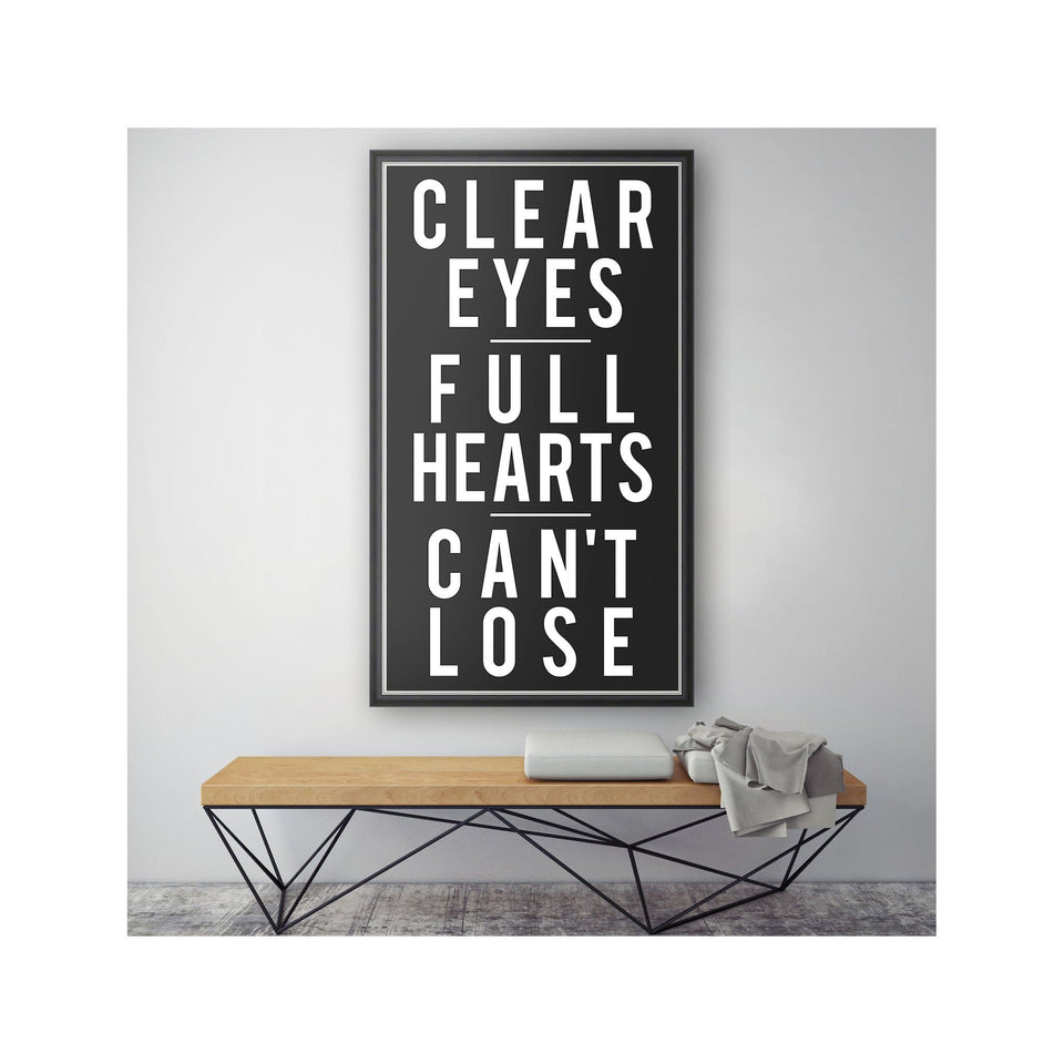 Clear Eyes Full Hearts Can T Lose Foundry