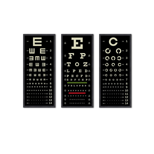 Herman Snellen Tumbling E's Eye Chart – Foundry