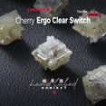 Domikey Cherry MX RGB ERGO Clear Switch Tactile SMD RGB 40g 55g Switch for mechanical keyboard Milky White Clear Hand Lubed