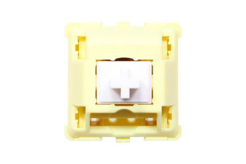 JWICK Molly Linear Switch Tactile 5pin SMD 62g mx switch for mechanical keyboard 60m Nylon P3 Long Spring Yellow White Lubed