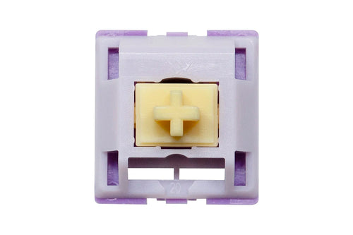 KTT Hyacinth Switch Linear 45g MX switch for Mechanical Keyboard Factory Lubed PC Nylon POM Long Spring