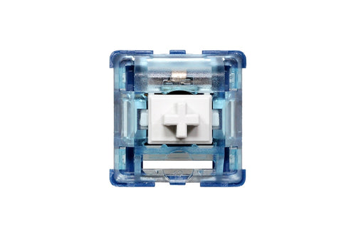 CIY Naraka Switch Linear 46g for Gaming Mechanical Keyboard PC POK Nylon Long Spring Factory Lubed 50M White Blue