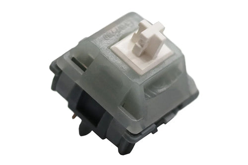 Gateron Everfree Grayish Switch Tactile 59g MX EF switch for Mechanical Keyboard Factory Pre Lubed Nylon POM PC 5pin SMD