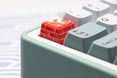 Question Box Resin Artisan Keycap Resin Keycap for MX Stem Mechanical Keyboard Handmade Red Novlty Keycap KT