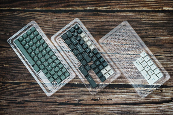 silent forest keycaps