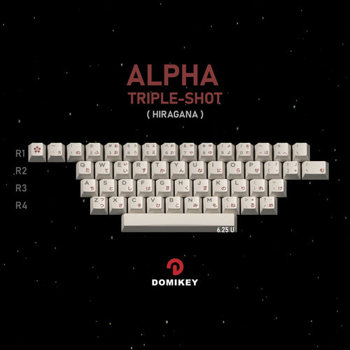 Domikey Astronaut Cherry Profile abs doubleshot keycap for mx stem keyboard poker 87 104 gh60 xd64 xd68 xd84 BM60 BM65 BM68 BM80