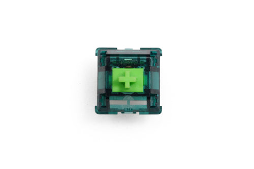 Candy Green Jade Switch RGB SMD Linear 55g 62g Switches For Mechanical keyboard mx stem 5pin Gold Plated Long Spring
