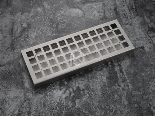 stainless steel bent case for jj40 40% JJ40 custom keyboard enclosed case upper and lower case also can support planck