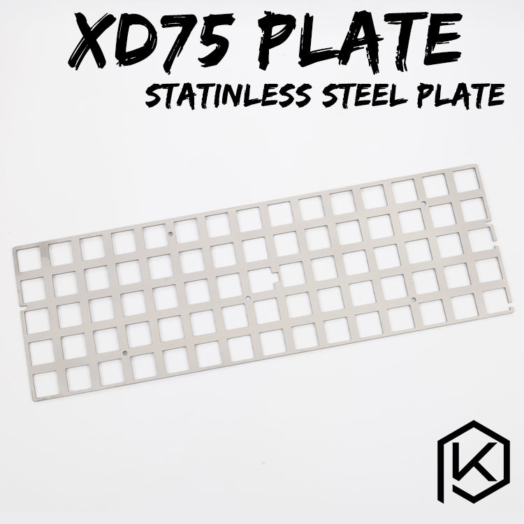 Stainless Steel Plate For Xd75re 60 Custom Keyboard Mechanical Keyboa Kprepublic