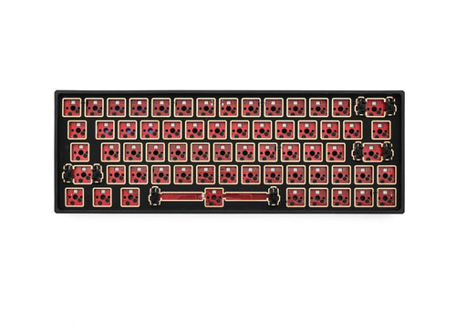 TBKB64 TBKB 64 60% bluetooth 5 kit dual mode wireless Custom Mechanical Keyboard hot swappable rgb smd switch leds type c cable