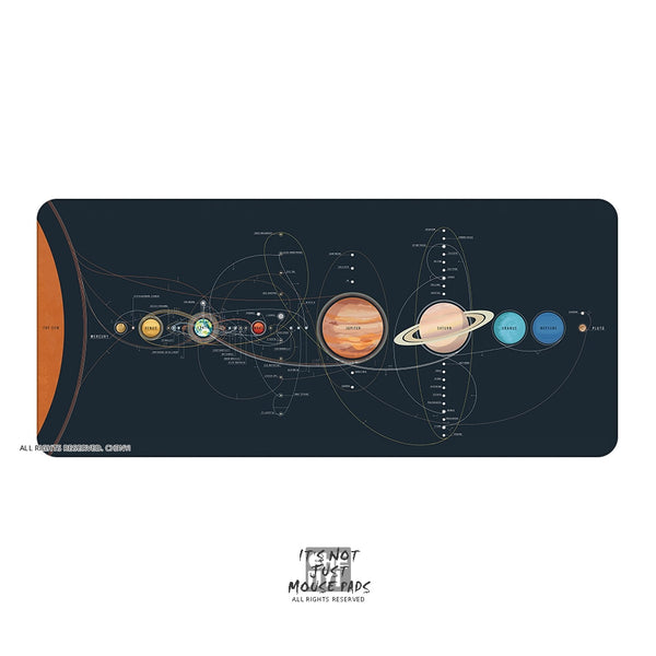 solar system mouse pad