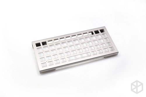 stainless steel bent case enclosed case for jj50 JJ50 50% custom keyboard acrylic panels acrylic panel diffuser similar preonic