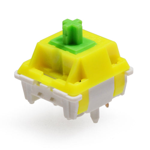 LCET Sprout Switch RGB Linear 50g Switches For Mechanical keyboard mx stem 5pin Green Yellow