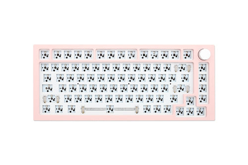 NextTime X75 75% Gasket Mechanical Keyboard kit PCB Hot Swappable Switch Lighting effects RGB switch led type c Next Time 75