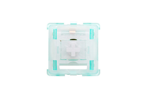 TECSEE Jadeite Linear Switch 5pin RGB SMD 63.5g force mx switch for mechanical keyboard 60m Gold Sping UPE Top PC Bottom UHMWPE