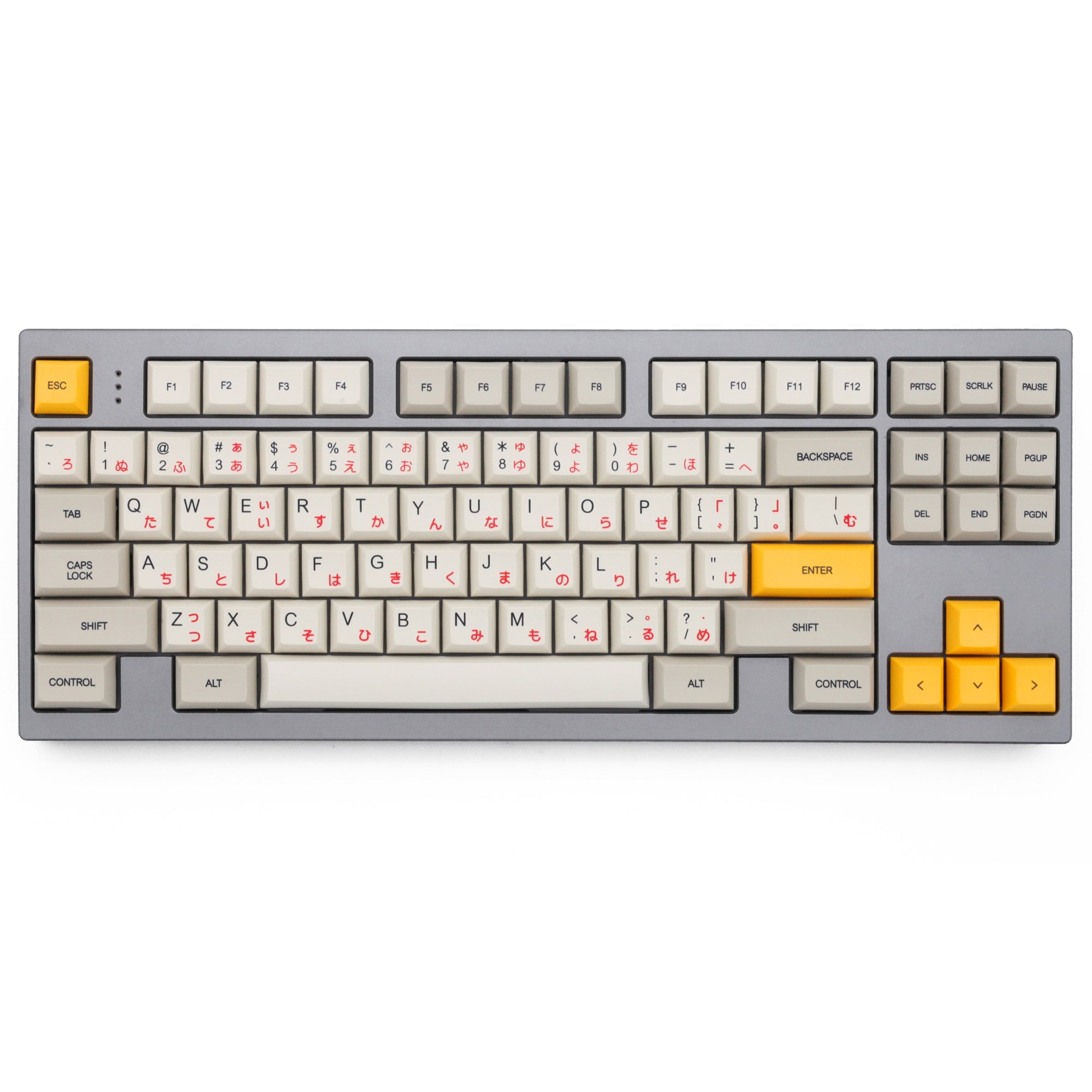 retro beige keycaps