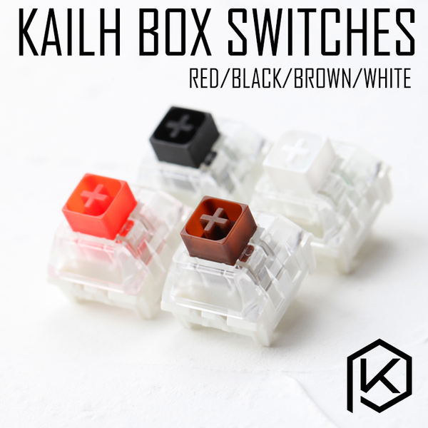 Kailh Box Black Red Brown White RGB SMD Switches Dustproof Switch IP56 waterproof mx