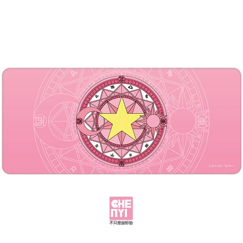 Mechaincal keyboard mousepad clamp Card Captor SAKURA cherry 900 400 4 mm Stitched Edges Soft/Rubber High quality