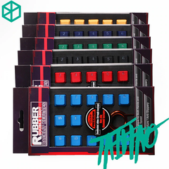 Taihao Rubber Gaming Keycap Set Rubberized Doubleshot Keycaps Cherry M Kprepublic