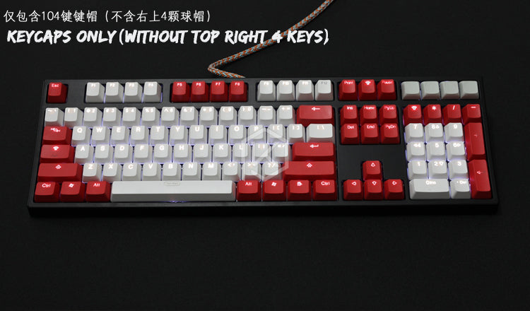 Taihao Pbt Double Shot Keycaps For Diy Gaming Mechanical Keyboard Back Kprepublic