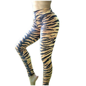 tiger print leggings