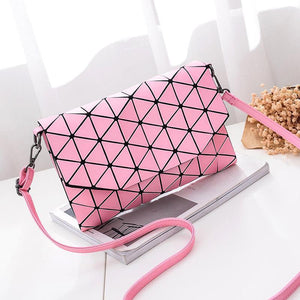 geometric crossbody bag