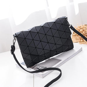 geometric crossbody bag