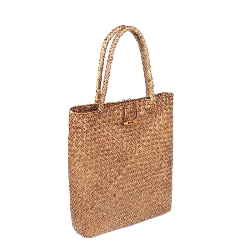 Hand Woven Straw Tote Bag – LoomRack