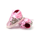 loomrack Leopard Sequin Infant Girl Shoes Baby Accessories