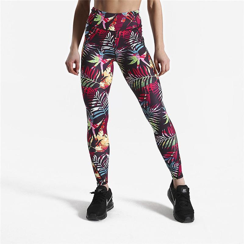 High Waisted Squat Proof Leggings Ukulele