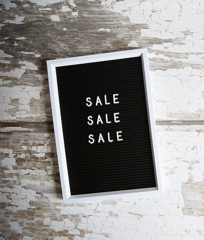 sale sign