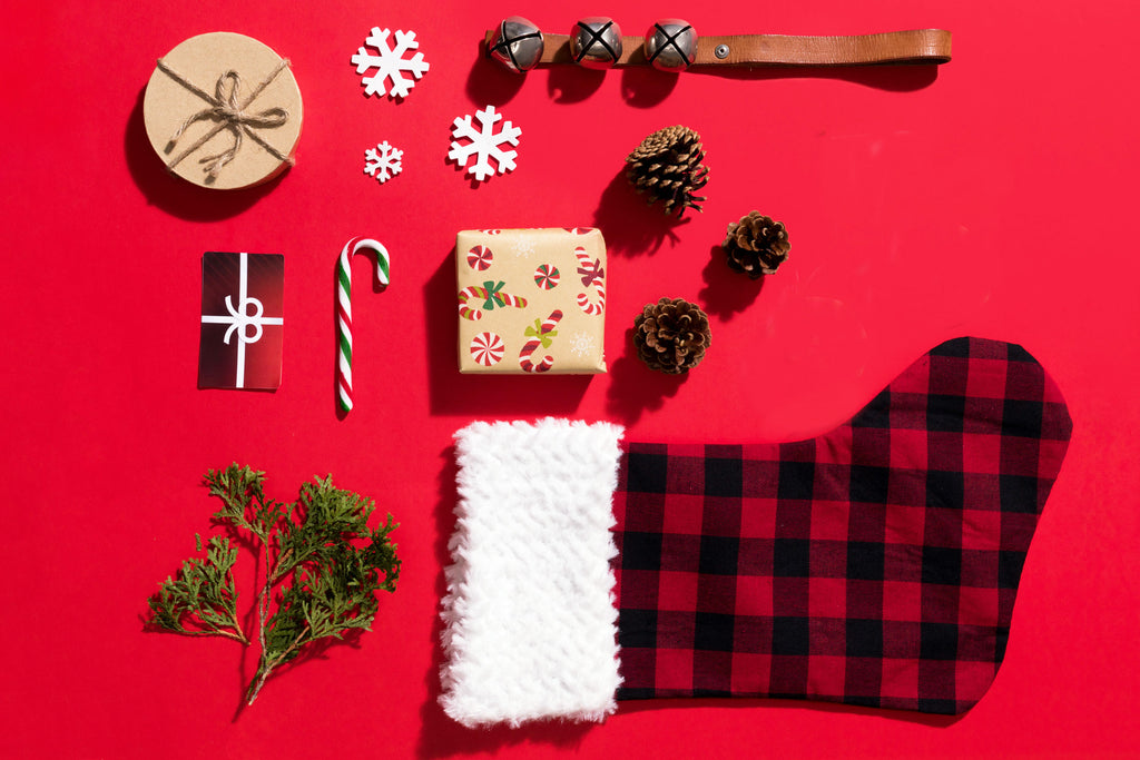 stocking stuffer flatlay